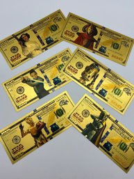 Star Wars Collectible Gold Bills