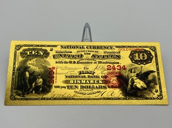 U.S. Collectible Gold Banknote