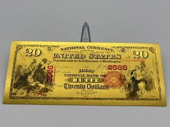 U.S. Collectible Gold Banknote