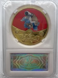 Pokmon Collectible Slabbed Coin