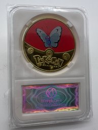 Pokmon Collectible Slabbed Coin