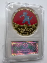 Pokmon Collectible Slabbed Coin