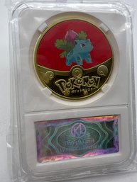 Pokmon Collectible Slabbed Coin