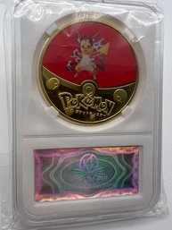 Pokmon Collectible Slabbed Coin