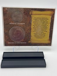 Susan B/D Eisenhower Tribute Coin Set