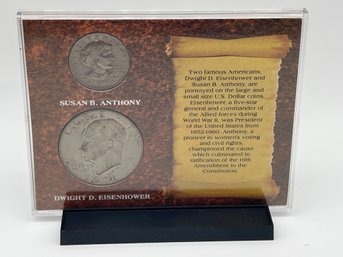 Susan B/D Eisenhower Tribute Coin Set