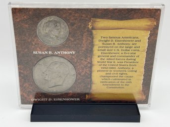 Susan B/D Eisenhower Tribute Coin Set