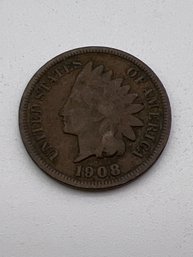 1908 Indian Head Cent