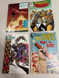 Lot Of 4 Vintage Comic Books