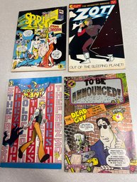 Lot Of 4 Vintage Comic Books