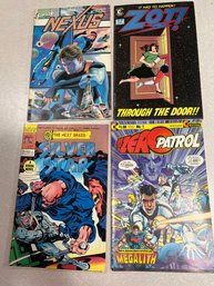 Lot Of 4 Vintage Comic Books