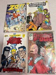 Lot Of 4 Vintage Comic Books