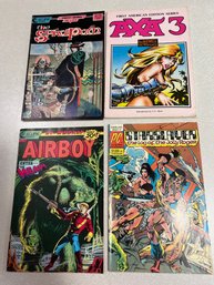 Lot Of 4 Vintage Comic Books