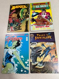 Lot Of 4 Vintage Comic Books