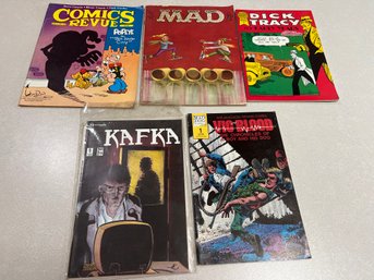 Lot Of 5 Vintage Comic Books