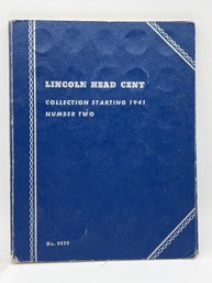 Lincoln Head Cent Collection Starting 1941