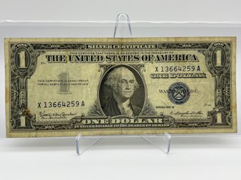 1957B $1 Silver Certificate