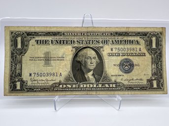 1957B $1 Silver Certificate