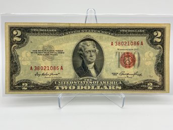 1953 $2 Red Seal