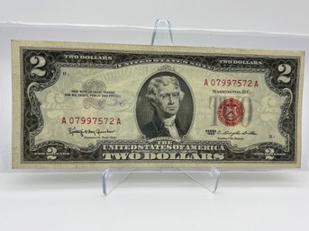 1963 $2 Red Seal