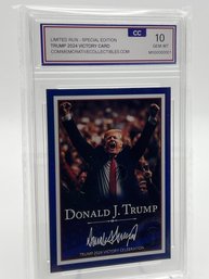 Trump 2024 Victory Graded Card