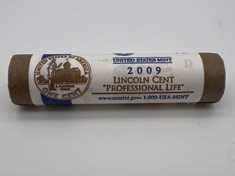 2009 Lincoln Cent Professional Life Roll