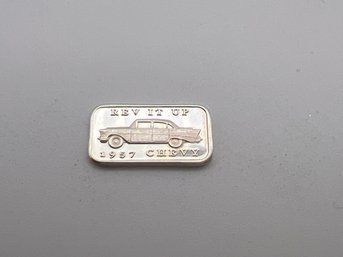 1 Gram 999 Fine Silver Rev It Up 1957 Chevy