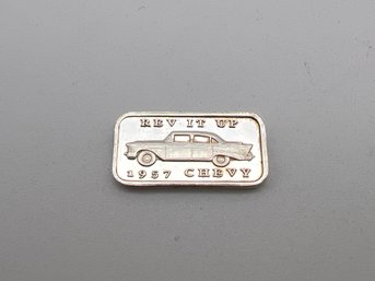 1 Gram 999 Fine Silver Rev It Up 1957 Chevy