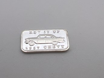 1 Gram 999 Fine Silver Rev It Up 1957 Chevy