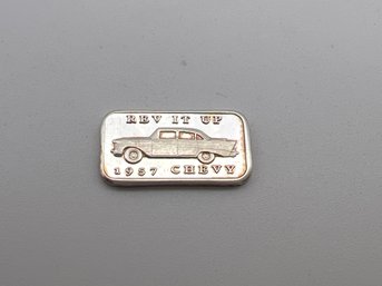 1 Gram 999 Fine Silver Rev It Up 1957 Chevy