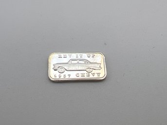 1 Gram 999 Fine Silver Rev It Up 1957 Chevy