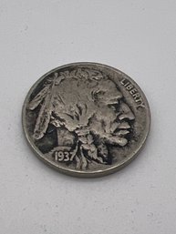 1937D Buffalo Nickel