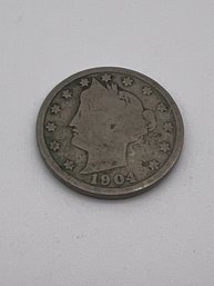 1904 V Nickel