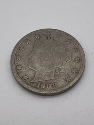 1908 V Nickel