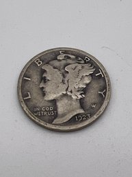 1923 Mercury Dime