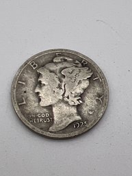 1925 Mercury Dime