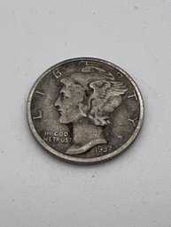 1937D Mercury Dime