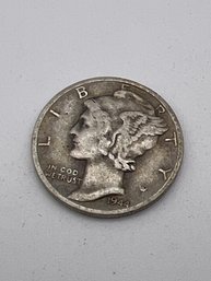 1944D Mercury Dime