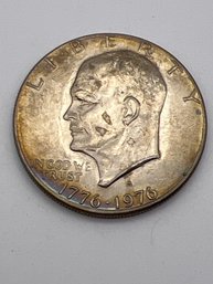 1976D Bicentennial Eisenhower Dollar