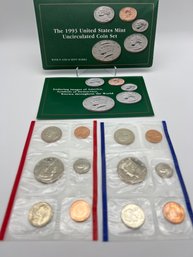 1993 U.S. Mint Uncirculated Coin Set