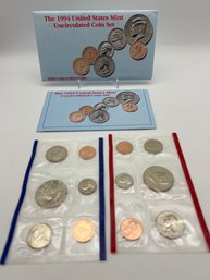 1994 U.S. Mint Uncirculated Coin Set