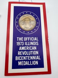 1973 Illinois American Revolution Bicentennial Medallion