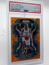 Scottie Lewis 2021 Prizm PSA EX-MT 6