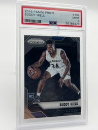 Buddy Hield 2016 Panini Prizm PSA Mint 9