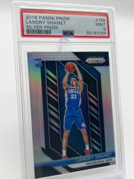 Landry Shamet 2018 Panini Prizm PSA Mint 9