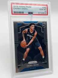 Chuma Okeke 2019 Panini Prizm PSA GEM MT 10