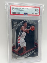 Rui Hachimura 2019 Panini Spectra PSA Mint 9