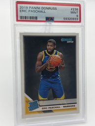 Eric Paschall 2019 Panini Donruss PSA MINT 9