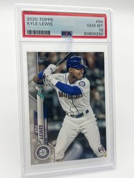 Kyle Lewis 2020 Topps PSA GEM MT 10