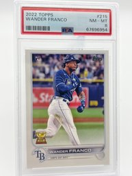 Wander Franco 2022 Topps PSA NM-MT 8